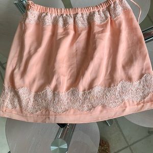 Silk like skirt banana republic